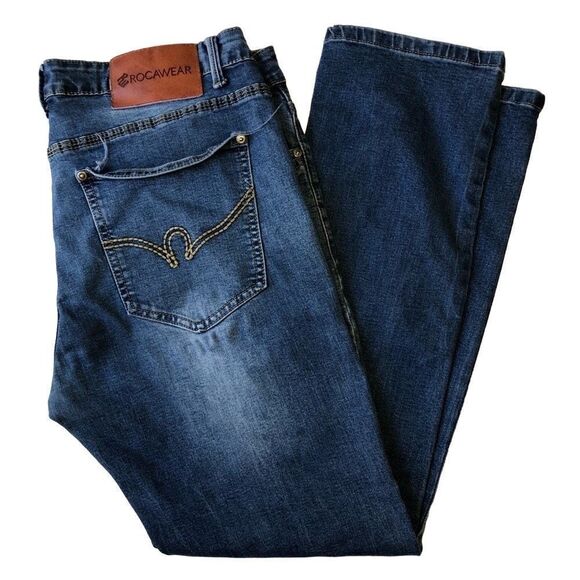 Rocawear Straight Leg Denim Jeans - Men’s 36 - Picture 1 of 8